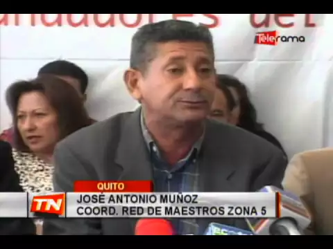 Red de maestros rechaza paro