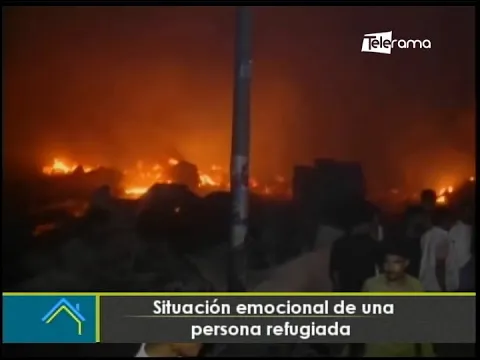 Situación emocional de una persona refugiada
