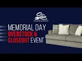 Memorial Day Overstock Closeout Event 2022
