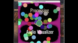 Audio Visualizer for Music using Processing Code