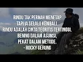 Download Lagu AWAS BAPER..!!! Kata-Kata Puitis Rocky Gerung Tentang RINDU