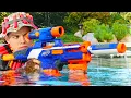 Download Lagu Nerf War: Million Subscribers Battle 4