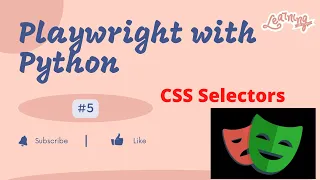 Playwright with Python CSS Selectors