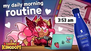 My Daily Morning Routine ft Hollyberry Cookie CookieRun Kingdom