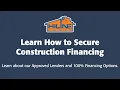 HiLine Homes Learn How to Secure Construction Financing