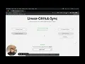 How to Sync Linear app with GitHub com