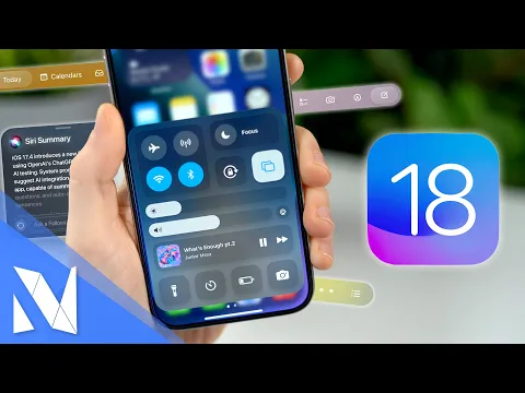 Download MP3 iOS 18 - Dieses UPDATE bringt ein NEUES Design, AI-Features & mehr! | Nils-Hendrik Welk