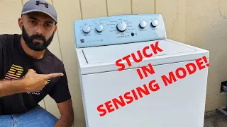 Fixing A HE Washing Machine Stuck In Sensing Mode