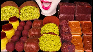 ASMR DUBAI MOCHI CHOCOLATE DESSERT 두바이 모찌 초콜릿 디저트 먹방 MUKBANG, EATING