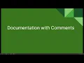 AP CS A Unit 5 Lesson 3 - Documentation with Comments