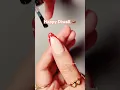 Lagu Classy Red French Tip Nails with Polka Dots 💅 | Elegant Nude Base Nail Art | #shorts #diwali2025