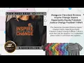 Lagu Cleveland Browns Inspire Change Opportunity Equity Freedom Justice Football T-Shirt