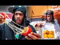 EATING AT THE CHEAPEST RESTAURANTS IN ATL FOR 24hrs