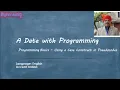 Programming Basics - Using a Case Construct in Pseudocodes