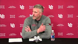 Utah s Josh Eilert post-game WVU 25