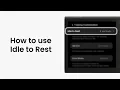How to Adjust Your Idle to Rest Timer - VOLTRA I Tutorial