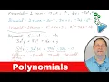 Monomials Binomials Trinomials and Polynomials