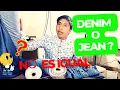 Jean Fabric vs Denim Fabric DIFFERENCES - BLOG