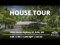 Country Home on 2 5 Acres Near Rolla MO 3 Bedroom Home Tour