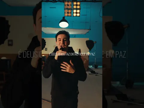 "Descansa, meu coração, porque descansar é confiar." 🤍 Quem já assistiu o clipe no meu canal?