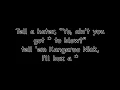 Nicki Minaj featuring Cassie - The Boys, Lyrics. (CLEAN)
