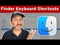 Using the Finder With Just Your Keyboard