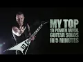 Download Lagu TOP 10 EPIC Power Metal Guitar Solos in 5  MINUTES