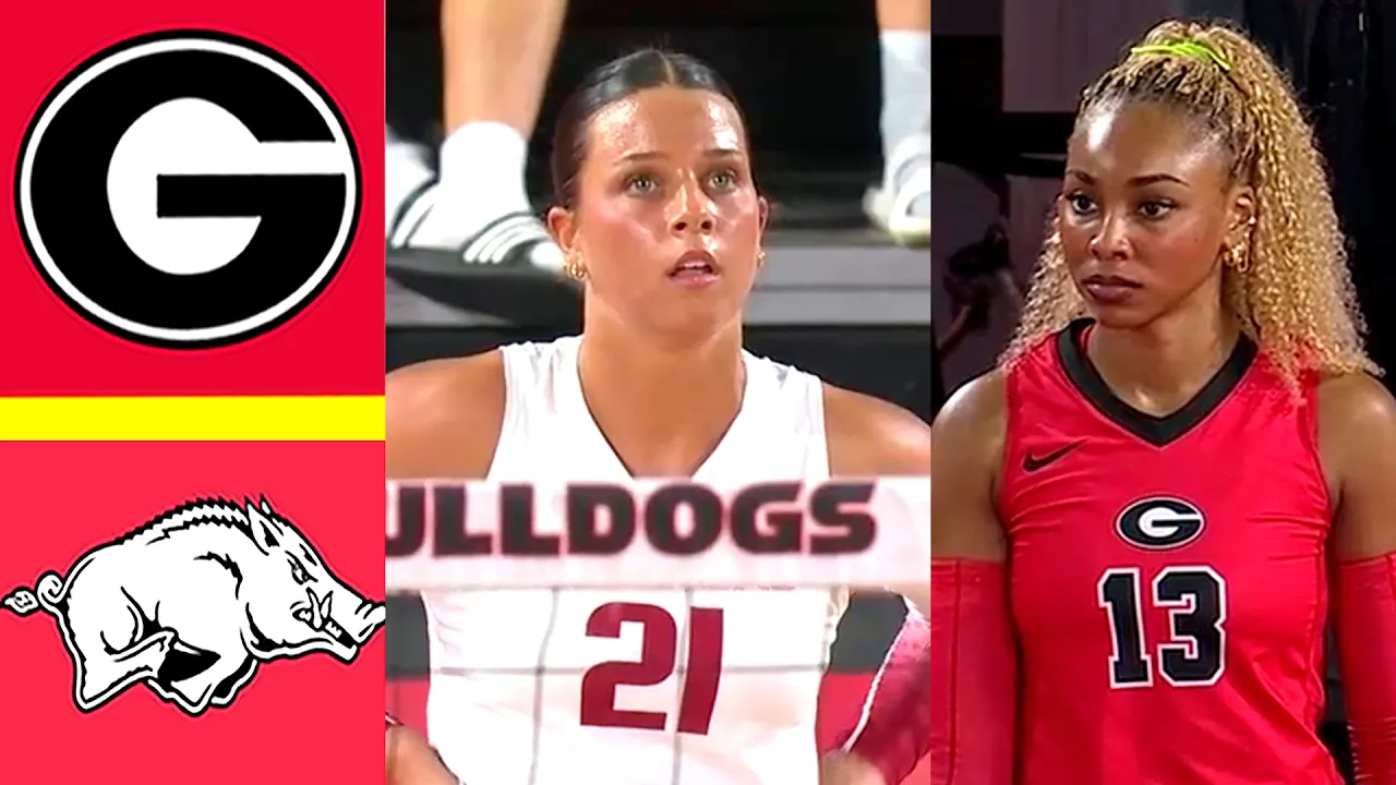 Arkansas vs Georgia | Full Volleyball Match Highlights 2026 | Volleyball Today