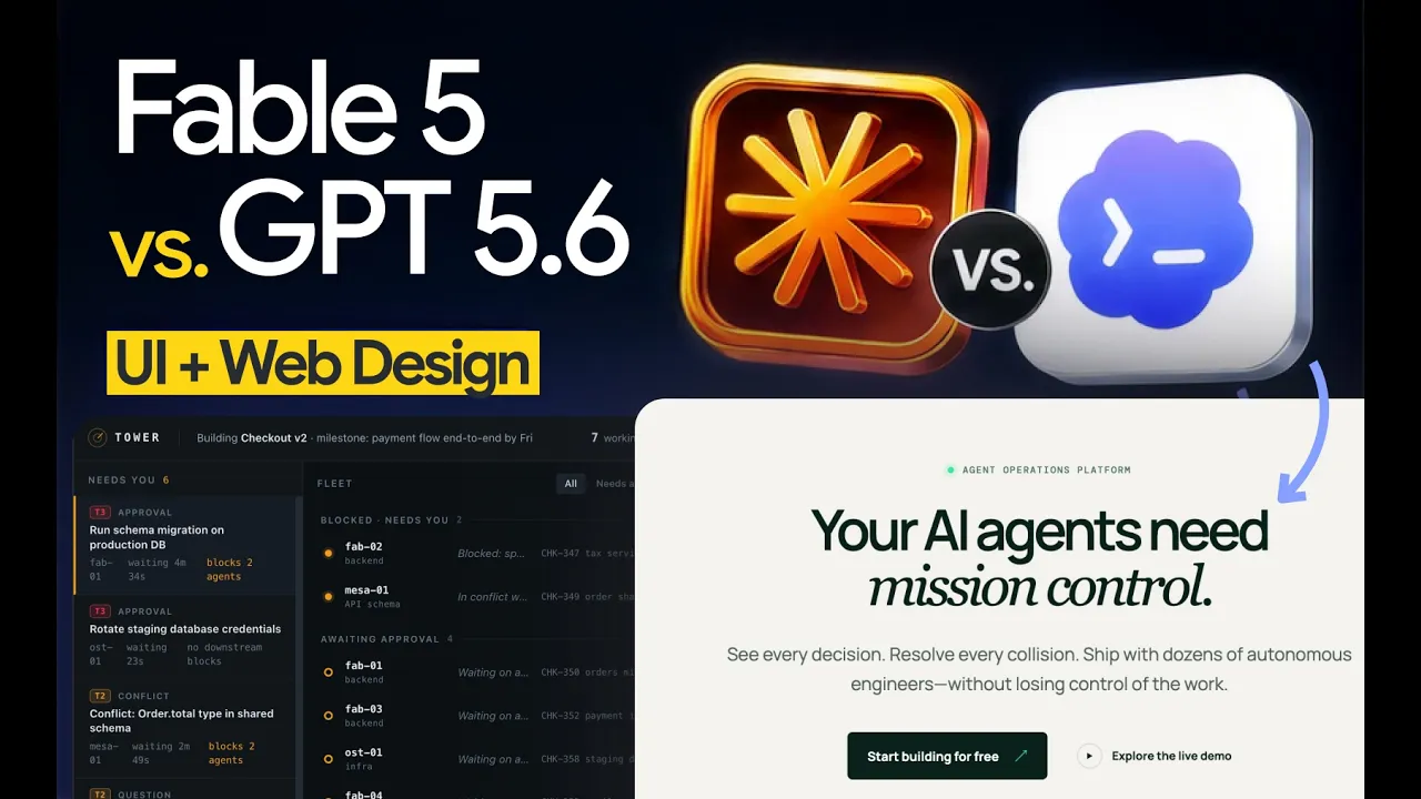 GPT-5.6 vs Fable 5: The Ultimate Design Test