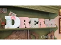 DIY How to Decorate Wood Letters with Paper