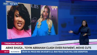 trending now abike shuga toyin abraham clash over payment movie cuts