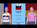 2017 Wuhan Open — Daria Kasatkina vs Simona Halep
