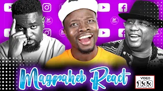 magraheb reacts to sarkodie 