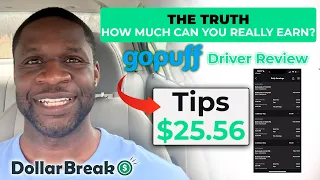 GoPuff Driver Review - How Much Does a Gopuff Driver Make 5 Hours Test