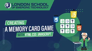Creating a Memory Card Game with HTML CSS and JavaScript - Full Tutorial