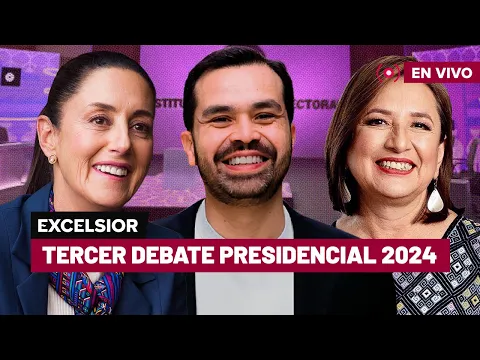 Download MP3 Tercer Debate Presidencial 2024: Claudia Sheinbaum, Xóchitl Gálvez, Jorge Álvarez Máynez | EN VIVO