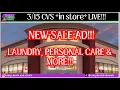 CVS in store LIVE New CVS Sale Ad - Laundry Personal Care MORE CVS Deals Haul