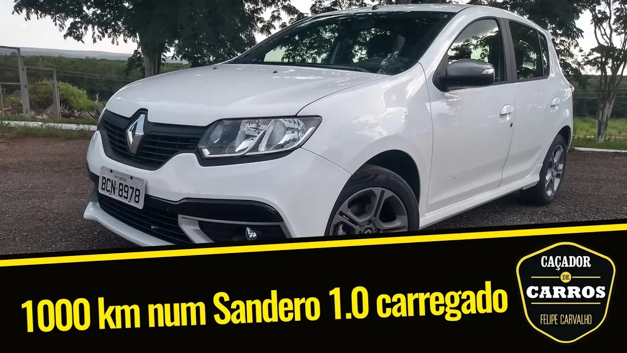 Renault Sandero GT Line 1.0 12v // Caçador de Carros