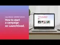 How to start a campaign on LaunchGood