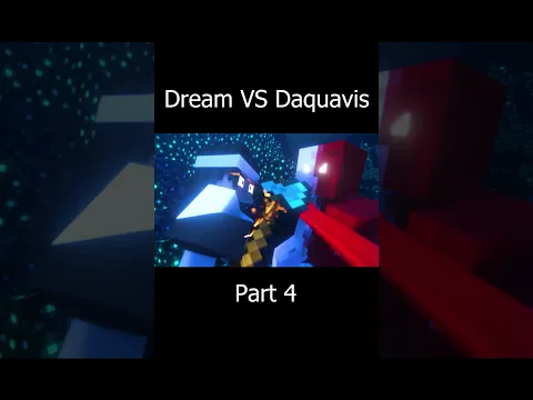 Dream VS Daquavis Part 4... who will win? #minecraft #dream #daquavis #fighting #memes #shorts