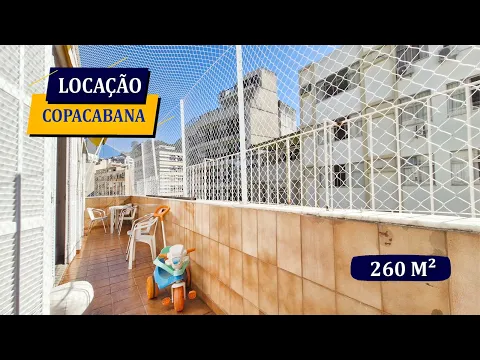 Download MP3 COPACABANA POSTO 5 COBERTURA LINEAR 260M2 LOCAÇÃO 4 QUARTOS 3 BANHEIROS PORTARIA 24H OPÇÃO DE VAGA