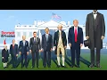 U S Presidents Height Comparison