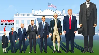 U S Presidents Height Comparison
