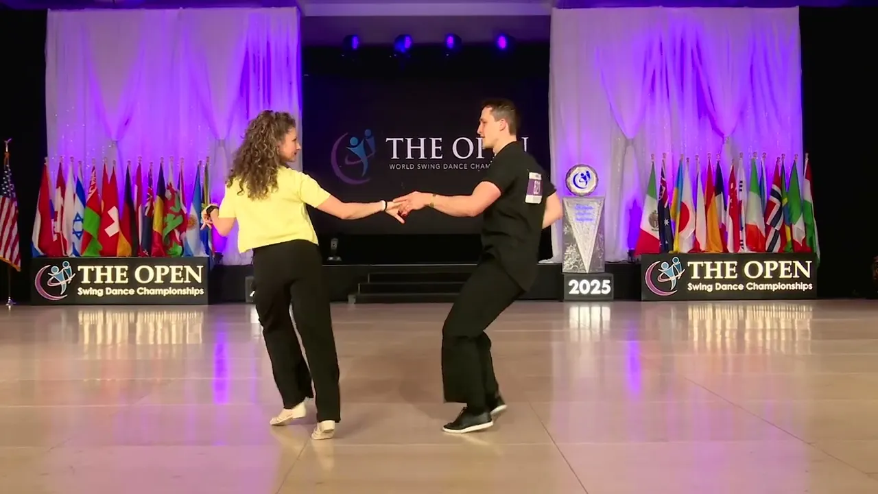 Joshua Schubert and Maria Bileychik - Jack & Jill Swing - All Star Finalist - The Open 2025