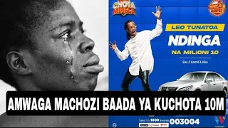 mshindi wa million 10 amwaga machozi kwa furaha na kushindwa kuongea chota mihela