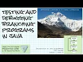 Testing and debugging branching programs Intro Java course Lesson 3 8