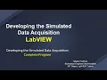 Developing the Simulated Data Acquisition Developing the Simulated Data Acquisition Program