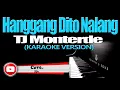 HANGGANG DITO NALANG - TJ Monterde (KARAOKE VERSION)