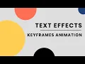 Awesome Text Animation using CSS Keyframes