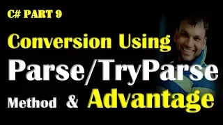 Part 21 C Conversion of data type using Parse And TryParse Function